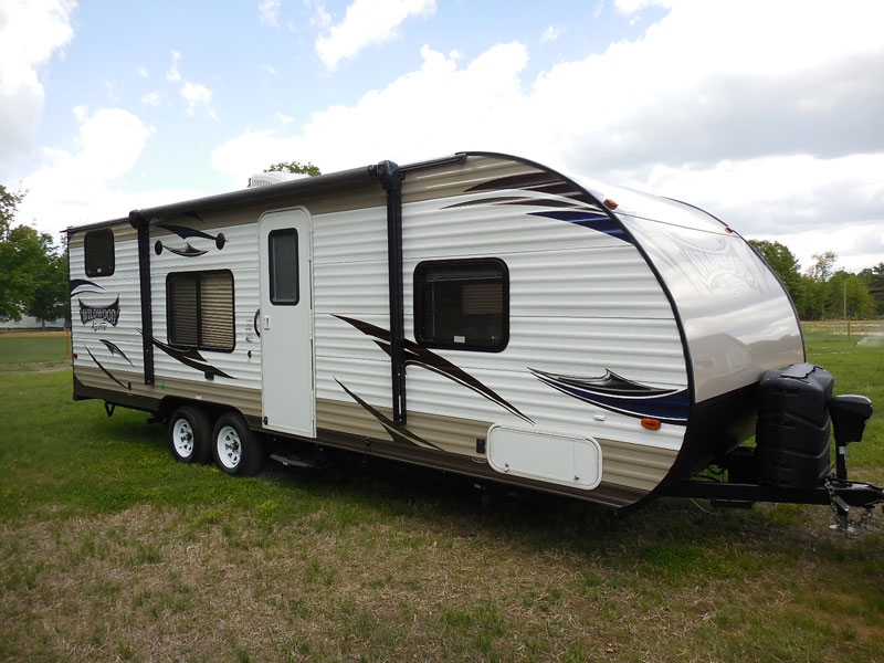 small travel trailers for rent near me